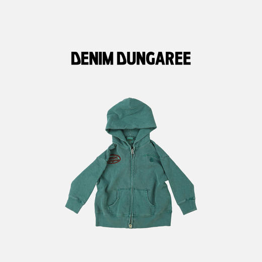 DD日本童装 DENIM DUNGAREE 企鹅 PENNIE 拉链连帽衫外套 商品图3
