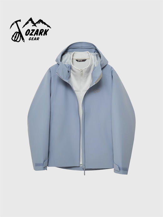 OZARK奥索卡男款3L抓绒内胆三合一冲锋衣25年秋冬款OGGMT530202 商品图0