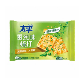 太平400g梳打香葱饼干