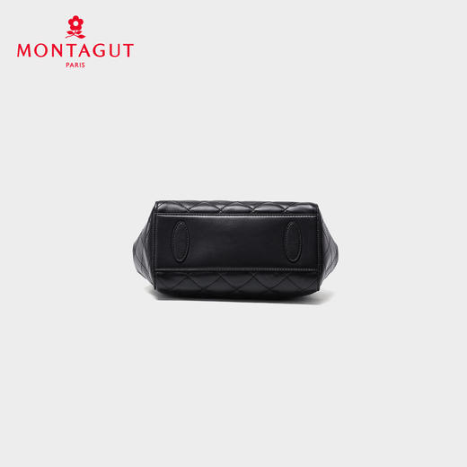 梦特娇女士时尚链条包新款真皮女款百搭单肩包轻奢经典菱格包斜挎包 商品图4