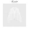 04-2潘依绣丁丁宠粉法式优雅隐形拉链V领衬衫Q2554 商品缩略图1