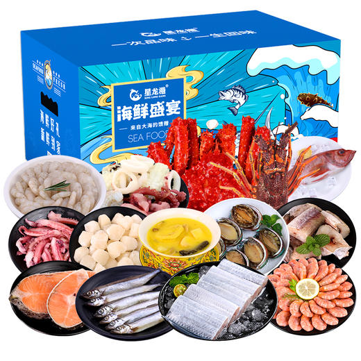 星龙港海鲜礼盒大展宏图系列*5110g 商品图0