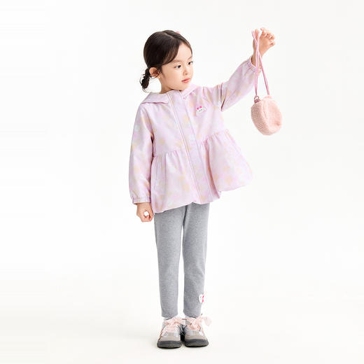 【实体店同款】女童梭织外套春季新款安奈儿童装XG615136 商品图5