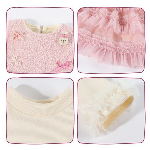 贝贝怡连衣裙两件套ZB1FQ008 商品图6