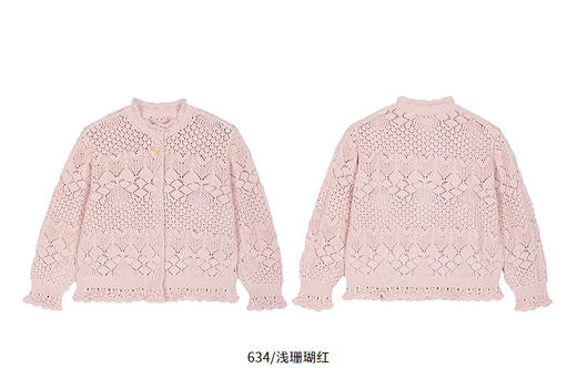 jnby  26年春款  长款开襟毛衫  1Q2310200 商品图10