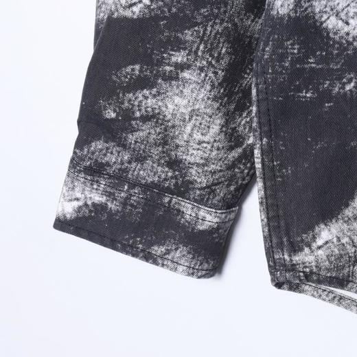 5775SDSA男士秋冬新款痞帅男装韩版高街扎染撞色长袖衬衫百搭嘻哈衬衣 商品图4