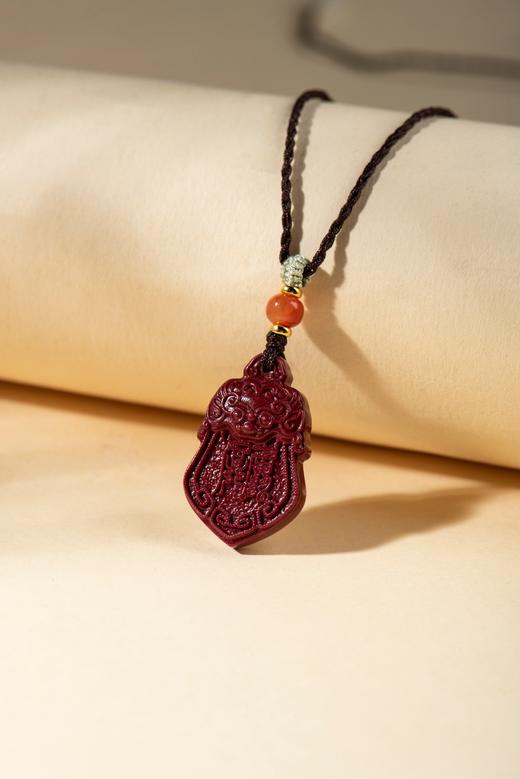 紫金砂化太岁朱砂挂件，顺岁 商品图0