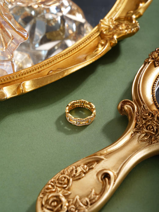 子佩集【相思璀璨】银S925戒指【MYA163】镀金闭口2601 商品图3