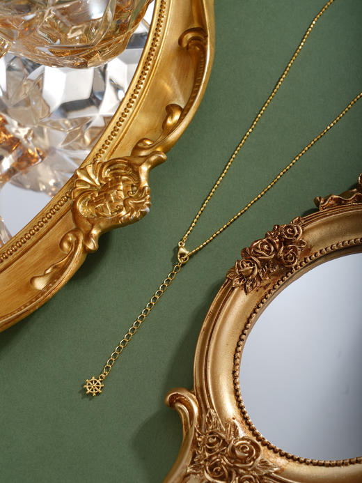 子佩集【云算珠华】银S925套链【FYL-2055】项链镀金算盘2601 商品图6