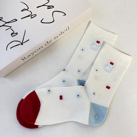 苹果狗系列中筒袜女袜-纪念日百货门店同款169144000 商品图2