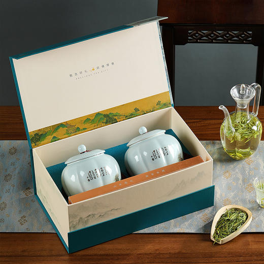 【青山龙井】去寻龙井杭州明前特级2025新茶叶礼盒装春茶高端送长辈礼品礼物250g 商品图3