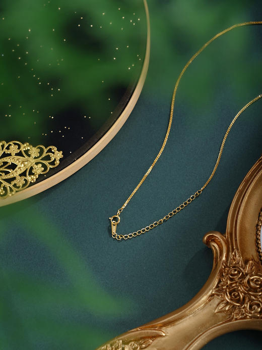 子佩集【福禄风华】银S925套链【XL022930K】项链镀金可转动葫芦2601 商品图5