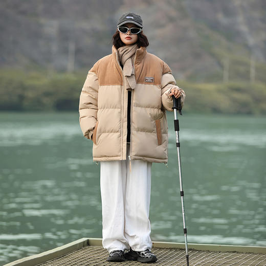 【年底大清仓！！】（春节预售：2月8日-25日停发）斯辰唯佳情侣三防冲锋衣棉衣外套DQC5302 商品图5