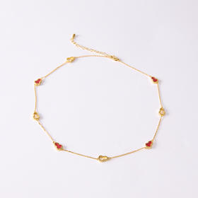 Manreya玛芮雅“鸿福环抱”项链、手链|铜镀金