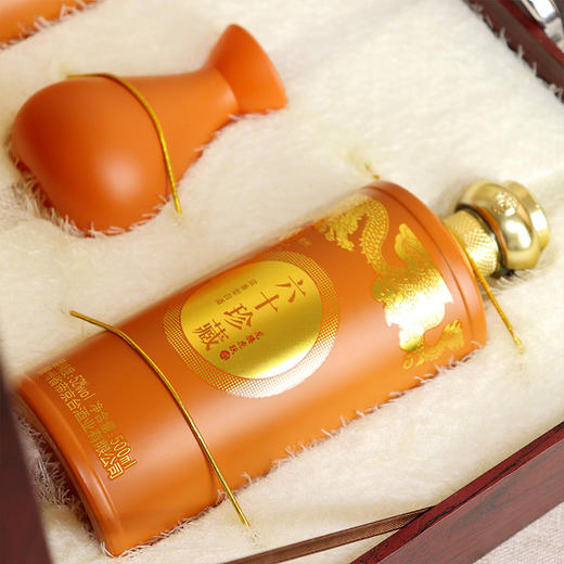 【送分酒器❗️纯粮白酒六十珍藏】甄选优质原料，古法工艺，匠心酿造，年货52度浓香大木盒礼盒双瓶手提送礼批发整箱 商品图3