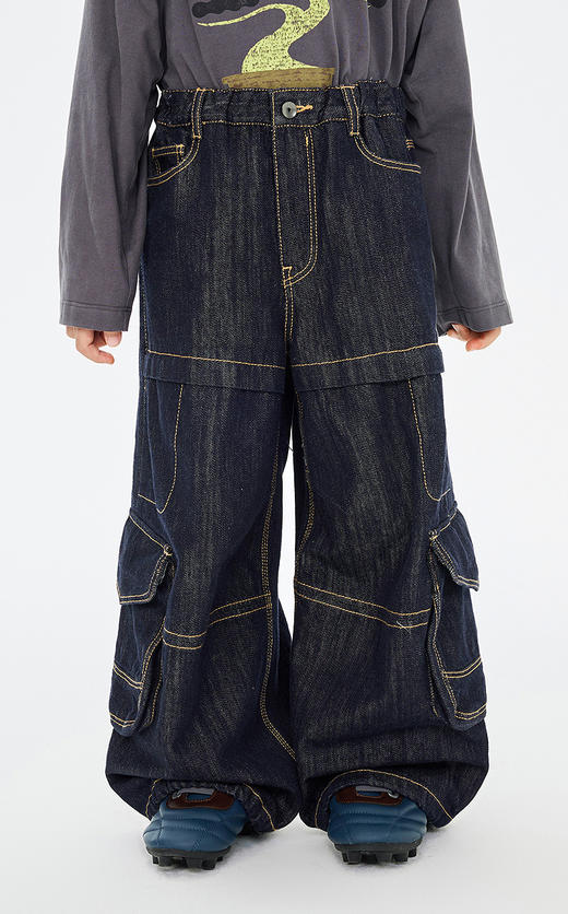 jnby  26年春款  牛仔长裤  ·1Q2E11580 商品图4