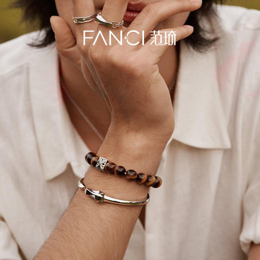 Fanci范琦 守护能量手串新款小众轻奢情侣新年送男友生日礼物 商品图4