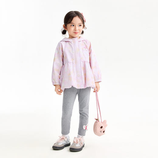 【实体店同款】女童梭织外套春季新款安奈儿童装XG615136 商品图3