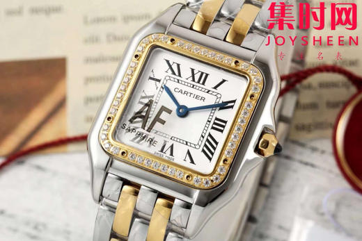 与豹同行 一跃入心 AF卡地亚猎豹系列 中号表盘尺寸：27×37mm 女士腕表 商品图1