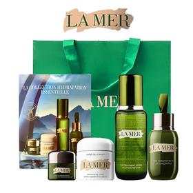 【配礼袋】海蓝之谜四件套盒（精粹水150ml/经典面霜60ml/浓缩精华50ml/眼霜15ml）香港直邮