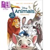 【中商原版】迪士尼动物艺术涂色集 100幅创意灵感图 英文原版 Art of Coloring Disney Animals 100 Images Disney Books 商品缩略图0