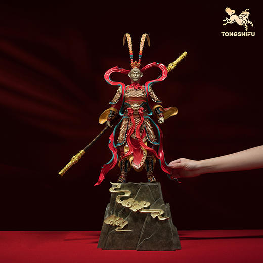 铜师傅《大圣之传奇》珍藏版 客厅桌面孙悟空齐天大圣铜摆件 商品图5
