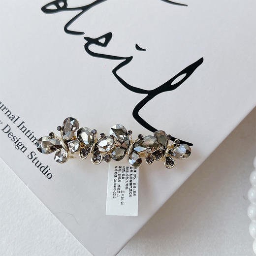 钻饰蝴蝶气质扣发夹-纪念日百货门店同款169152595 商品图2