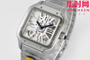 卡地亚AF山度士镂空系列 方形镂空男士石英腕表 商品缩略图2
