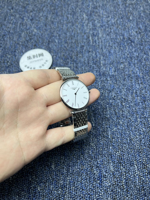 浪琴嘉岚系列 经典罗马面 表径36mm 超薄男士腕表 商品图2