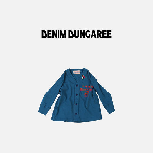 DD日本童装 DENIM DUNGAREE 棉质针织企鹅 PENNIE 开衫 商品图2
