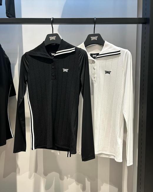 PG家女士防晒袖拼接针织上衣来啦！这种简约又美丽的衣裳，还可以当做防晒衣日常去穿！韩系时尚有型😎运动女孩的夏天！这种衣服真的，版型上身效果很生动！ 商品图0