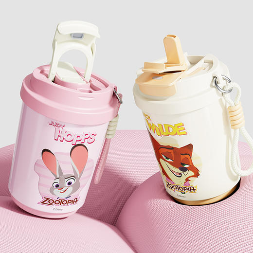 380ml疯狂动物城系列咖啡杯温杯-纪念日百货门店同款169254735 商品图0