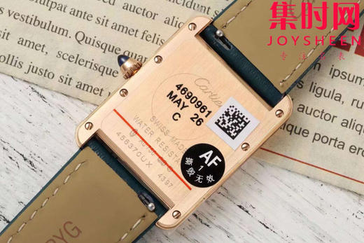 卡地亚TankMust AF坦克Must系列 中号 女士腕表
【表壳】表盘尺寸：中号33.7mm*25.5mm 商品图5