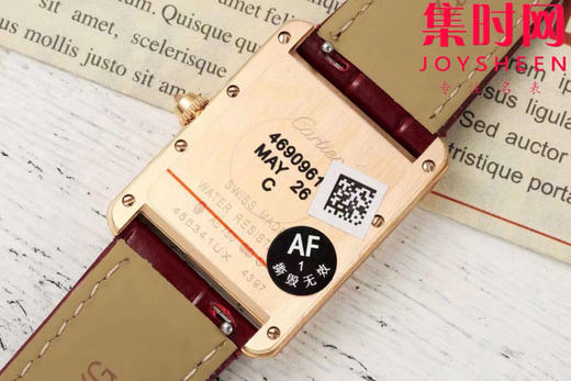 卡地亚TankMust AF坦克Must系列 中号 女士腕表
【表壳】表盘尺寸：中号33.7mm*25.5mm 商品图5