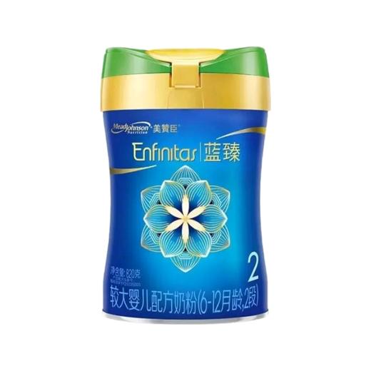 美赞臣翡翠蓝臻有机较大婴儿配方奶粉(6-12个月,2段)820克*6罐 商品图1