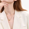 三彩2026新款镀金字母H吊坠项链极简轻奢小众设计感通勤锁骨链女 商品缩略图1