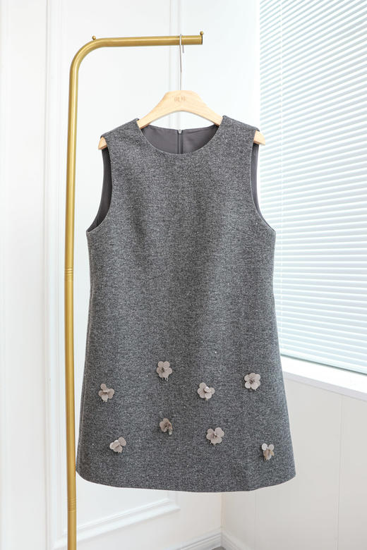 晚空花园|法式减龄花花连衣裙 商品图0