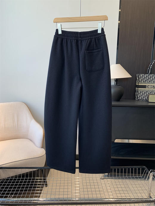 一条可以过动的 加绒加厚醋酸羊毛弯刀牛仔裤&阔腿裤 商品图12