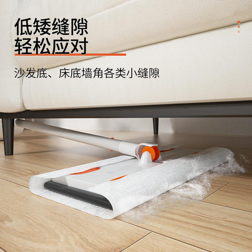 一次性懒人平板拖把 | 干湿两用、可选择拖头、使用方便、即用即扔 商品图1
