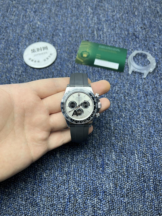 劳力士宇宙计型m126519 VS迪通拿4131配重版 VS配重版 水泥灰 灰胶迪 新款包边迪通拿 丹东4131一体机 男士腕表 表径40mm 商品图0