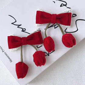 丝绒郁金香对XXSR发夹-纪念日百货门店同款169248933