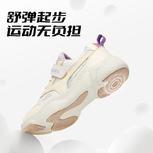泰兰尼斯夏款中大童女童超轻爆米花运动鞋T01D3B2801 商品图5