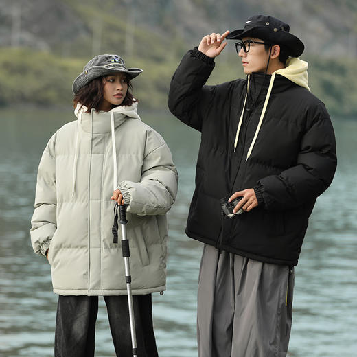 【年底大清仓！！】（春节预售：2月8日-25日停发）斯辰唯佳情侣款休闲假两件棉衣DQC5303 商品图5