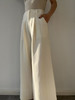 DONSEE10｜白色无腰头阔腿裤 DS10SS2484 商品缩略图9