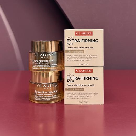 新版娇韵诗弹簧日晚霜两件套 商品图0