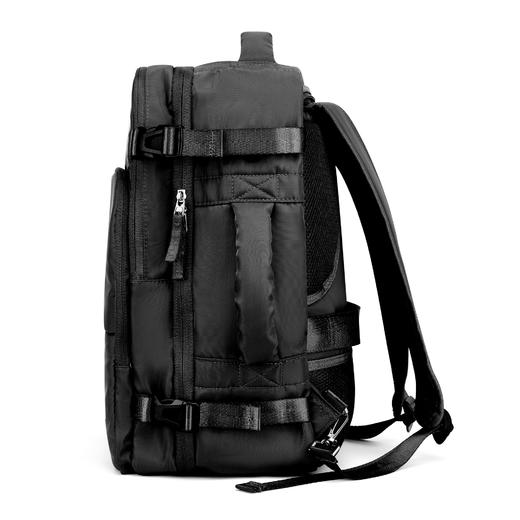 IGUANA旅行背包大容量双肩包 黑色短途旅游轻便行李书包（ZX) 商品图2