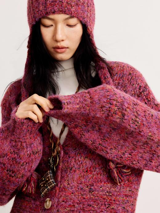 【商场同款】麦檬冬毛衫开衫4GC133641X 商品图1