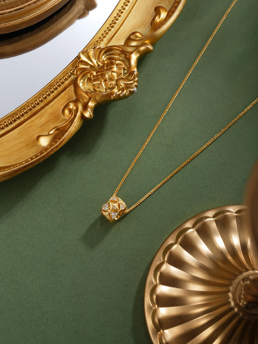 子佩集【繁华织梦】银S925套链【FYL-2134】项链镀金圆环2601 商品图3