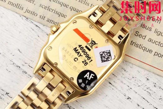 与豹同行 一跃入心 AF卡地亚猎豹系列 中号表盘尺寸：27×37mm 女士腕表 商品图5