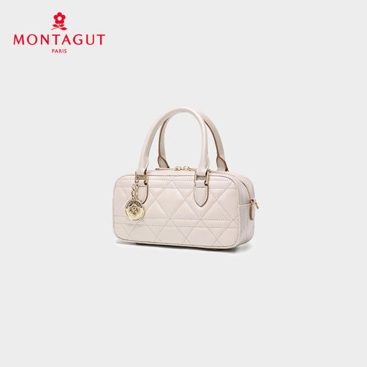 梦特娇（MONTAGUT）女士时尚斜挎包新款女款真皮单肩包百搭手提包轻奢链条包 商品图7